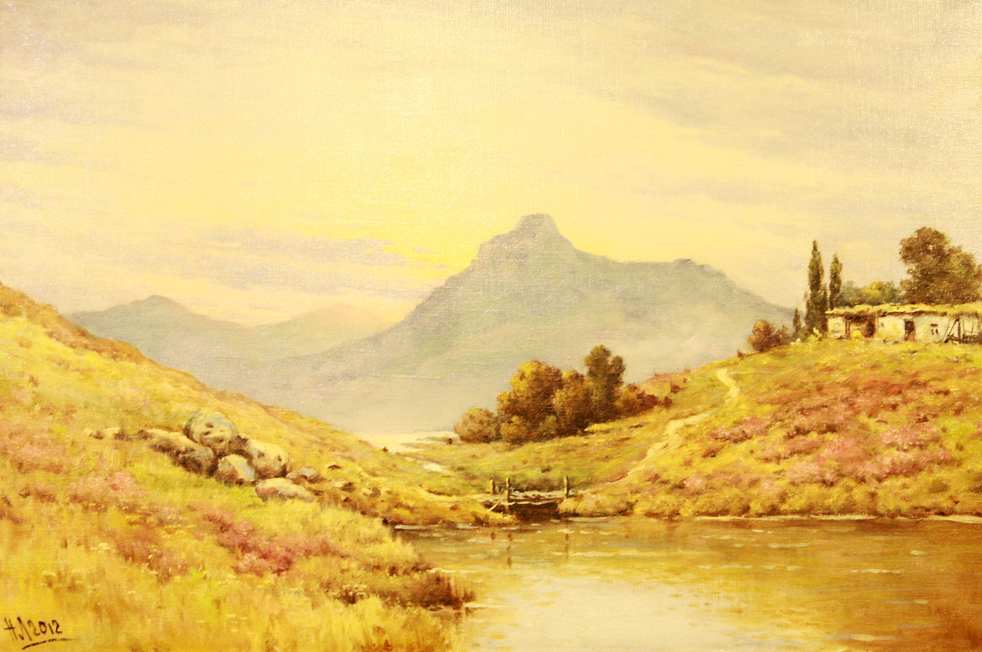 «Кримський пейзаж». 2012. Полотно, олія